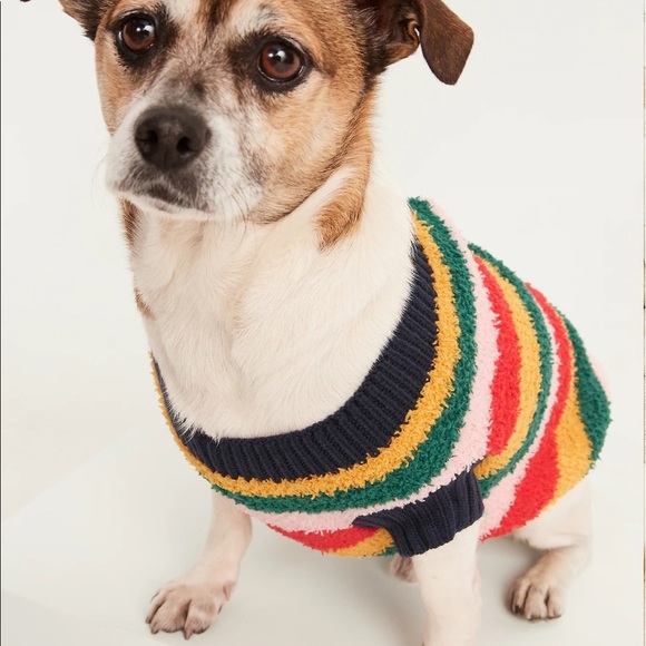 Cozy-Knit Patterned Sweater for Pets - Picture 2 of 9